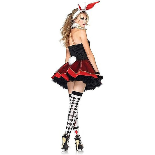 Leg Avenue Womens Tea Party Bunny Costumes Set - Fancy Dress Ups