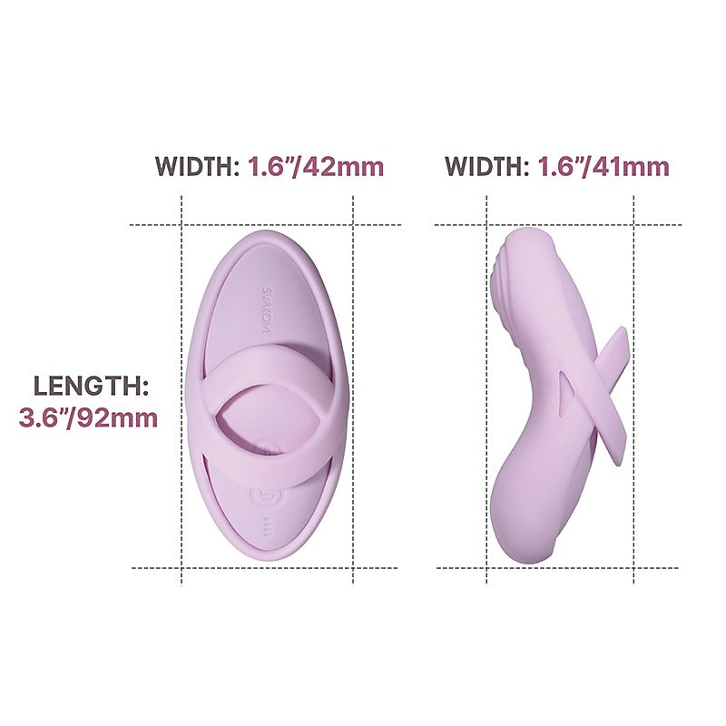 Svakom Echo 2 Flexible Finger Vibrator With Sleeve - Finger and Tongue Vibrators