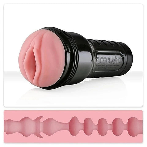 Premium Pink Lady Mini Lotus by Fleshlight - Fleshlight Male Masturbators