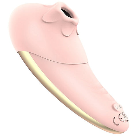 La Viva Hummingbird Tapping and Vibrating Clitoral Massager Pink - Clit Ticklers and Pulsators