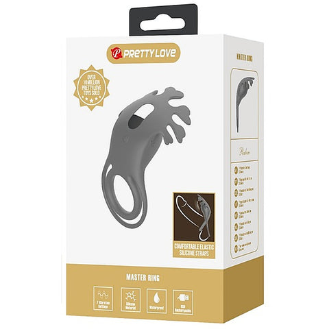 Pretty Love Ruben 7 Function Master Vibrating Cock Ring - Vibrating Cock Rings