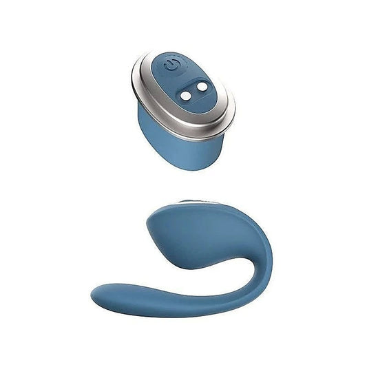 Adam and Eve FOUR PLAY USB Rechargeable Couples Vibrator Kit Blue - Sex Toys For Couples