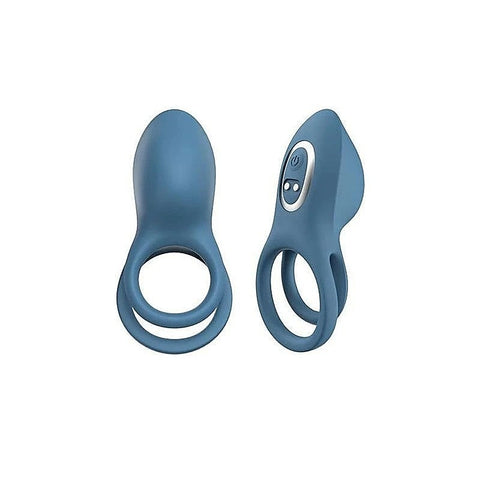 Adam and Eve FOUR PLAY USB Rechargeable Couples Vibrator Kit Blue - Sex Toys For Couples