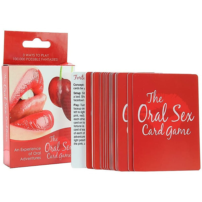 Oral Sex Adult Card Game by Kheper Games - Sex Games, Coupons and Tricks