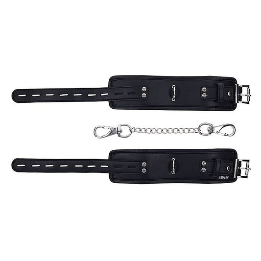 EDGE BDSM Play Handcuffs Restraints by Sportsheets - Masks And Blindfolds