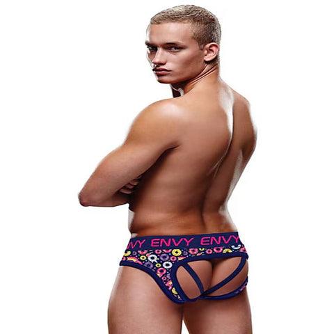 Envy Unicorn and Donuts Bubble Butt Male Jock - Jocks and G-Strings