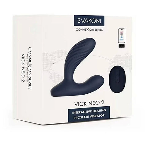Svakom Vick Neo 2 Interactive Rechargeable Prostate Vibrator - Prostate Sex Toys