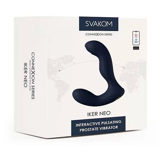 Svakom Iker Neo Interactive App Controlled Prostate Massager - Prostate Sex Toys