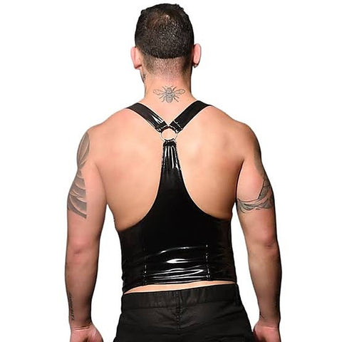 Men's Corset Harness Black by Andrew Christian - His Fetish