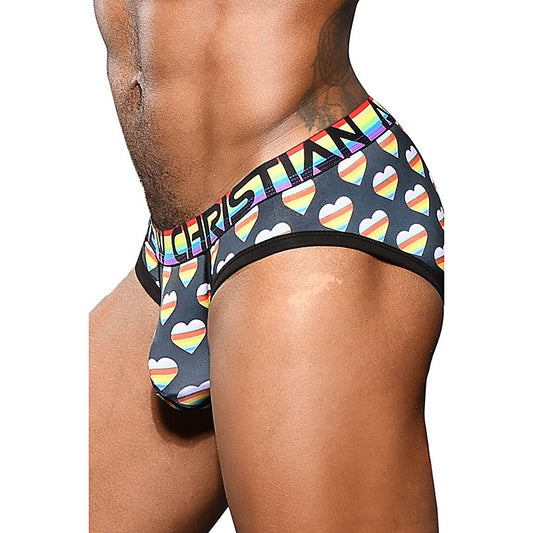 Andrew Christian Progress Pride Mens Brief - Mens Briefs And Boxers