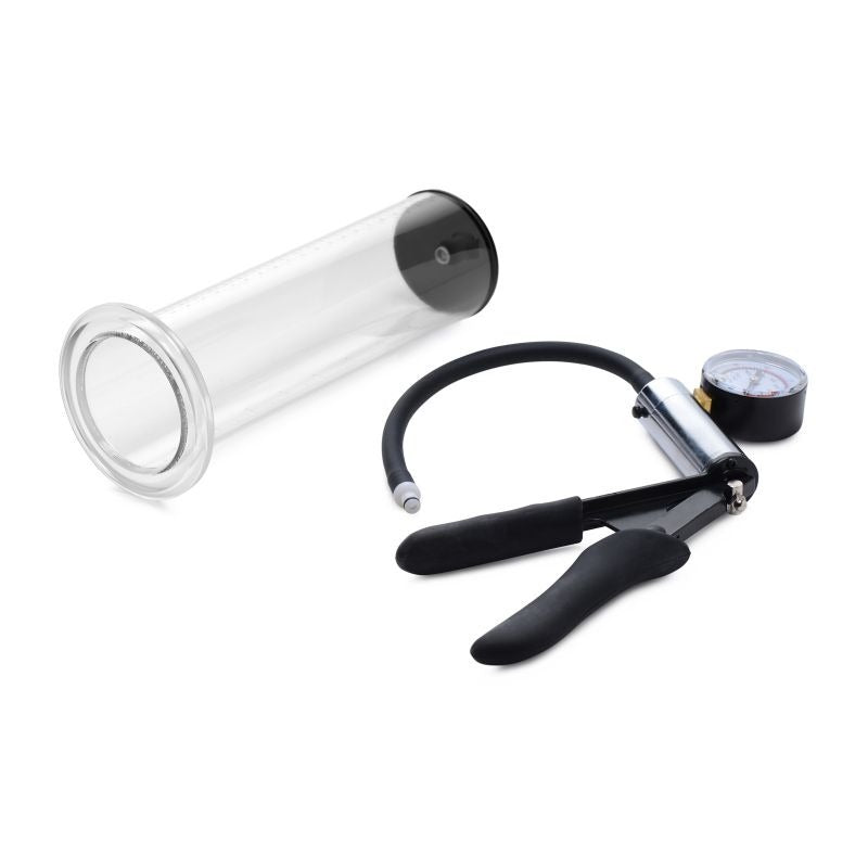 Penis Pump Kit with 2.5" Cylinder by XR Brands - Penis Pumps And Stretchers