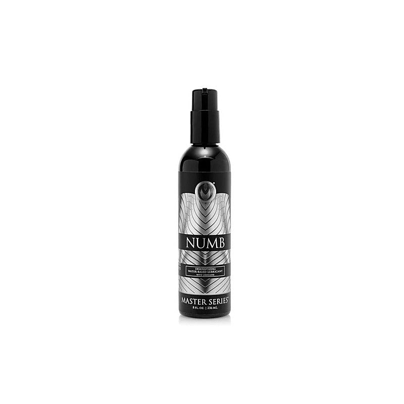 Master Series Numb Desensitizing Water Based Lubricant - Water Based Lubes