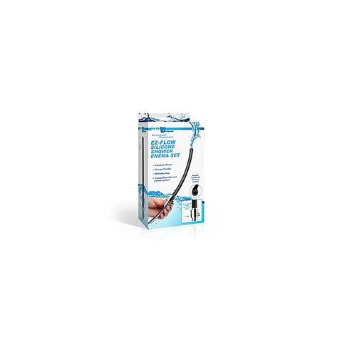 CleanStream EZ Flow Silicone Shower Enema Set by XR Brands - Enemas and Douches