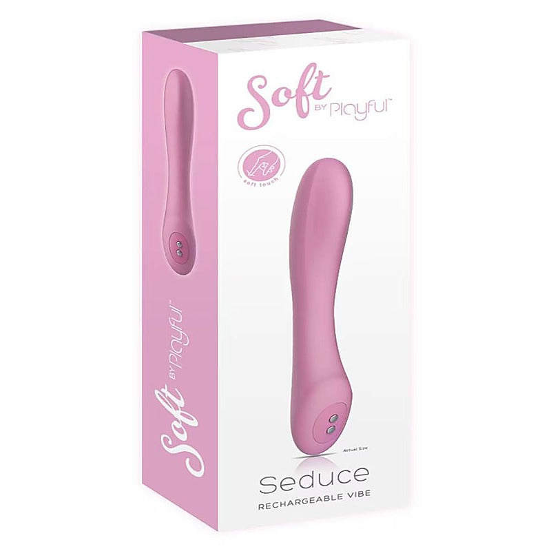 Soft by Playful Seduce Rechargeable G-Spot Vibrator - G-Spot Vibrators