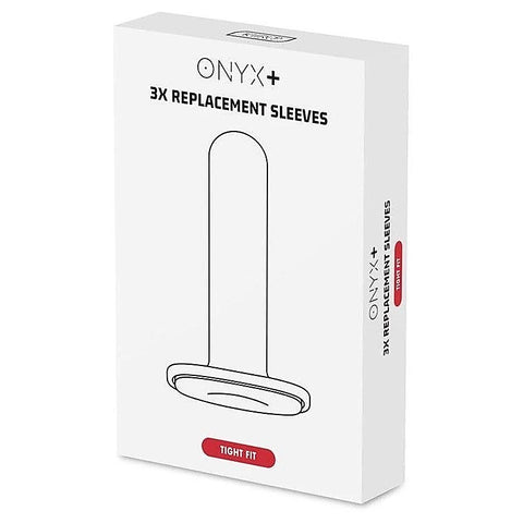 Onyx+ 3 Pack Tight Fit Replacement Sleeve by Kiiroo - Masturbators and Strokers