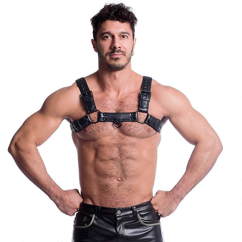 Vegan Bulldog BDSM Play Harness by Sport Fucker - Cuffs And Restraints