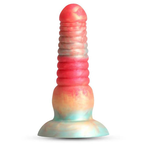 Colours Stacked 6 Inch Silicone Dildo by NS Novelties - Realistic Dildos