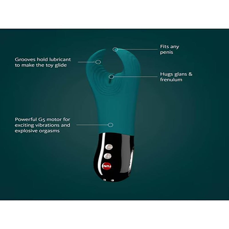 Manta Vibrating Male Stroker by Fun Factory - Masturbators and Strokers