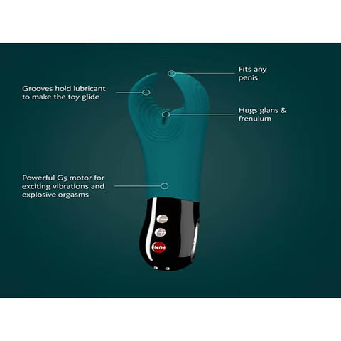Manta Vibrating Male Stroker by Fun Factory - Masturbators and Strokers