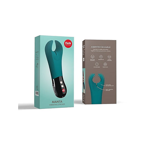 Premium Manta Vibrating Stroker by Fun Factory - Masturbators and Strokers