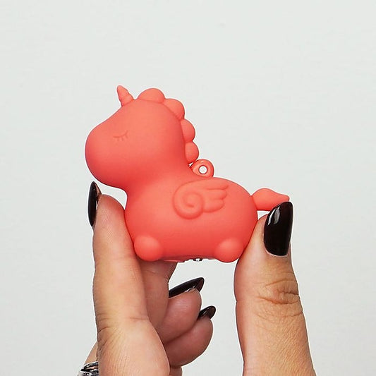 Unihorn Mini Peachy Pony Rechargeable Stimulator Peach - Personal Massagers