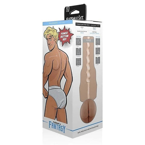 Fleshjack Fantasy Power Bottom Boy by Fleshlight - Masturbators and Strokers