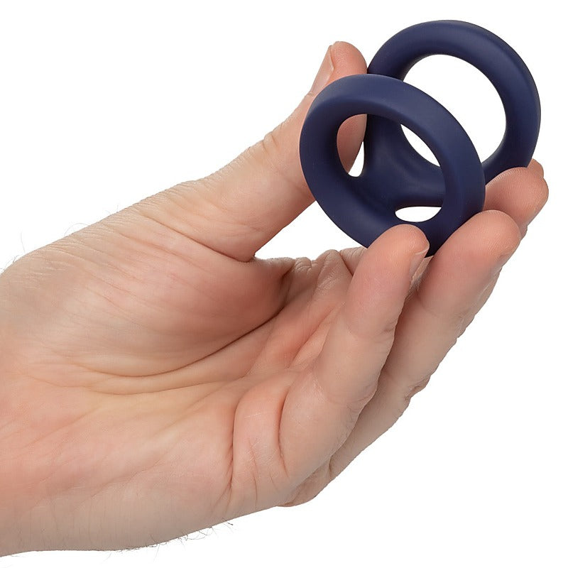 Viceroy Dual Stretchy Cock Ring by California Exotics - Stretchy Cock Rings
