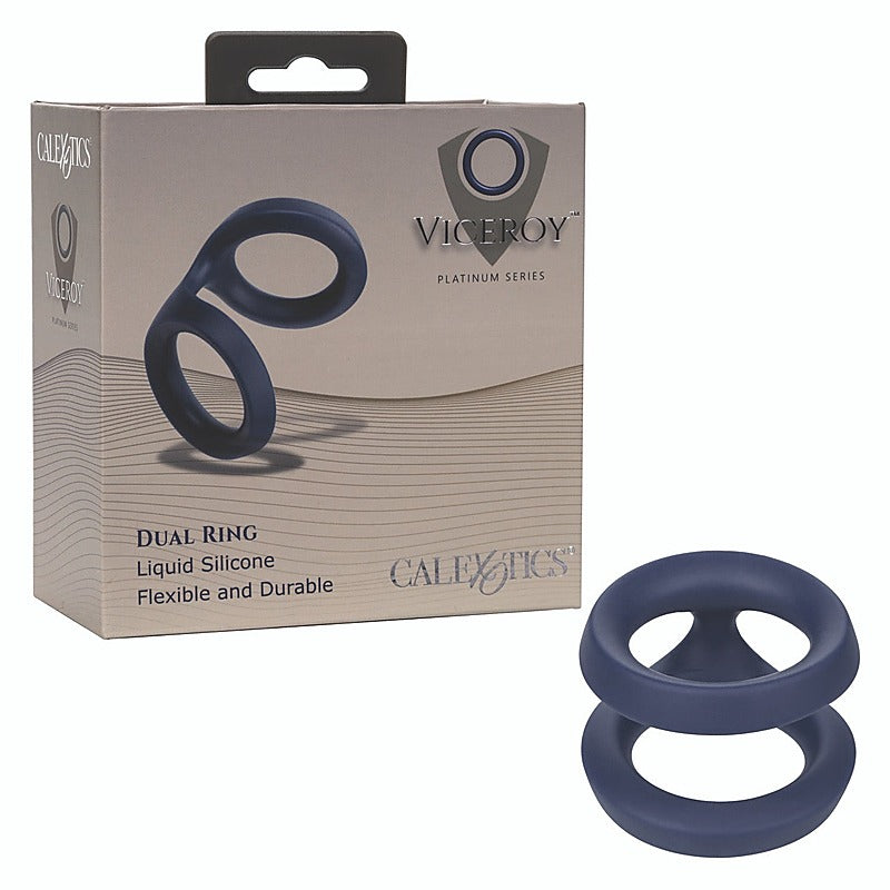 Viceroy Dual Stretchy Cock Ring by California Exotics - Stretchy Cock Rings