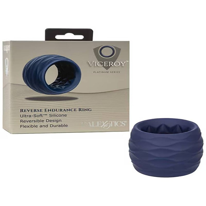Viceroy Reverse Endurance Penis Ring by California Exotics - Stretchy Cock Rings