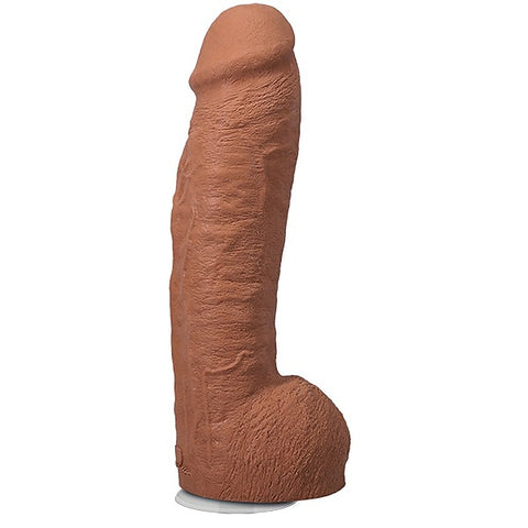 Hung 12 Inch Ultraskyn Realistic Cock With Balls - Realistic Dildos
