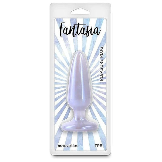 NS Novelties Fantasia Pleasure Anal Plug Small Azure - Butt Plugs