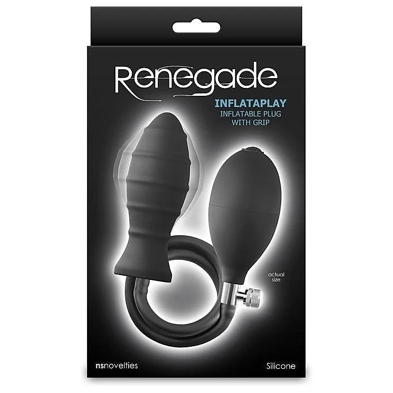 Renegade InflataPlay Inflatable Butt Plug by NS Novelties - Butt Plugs