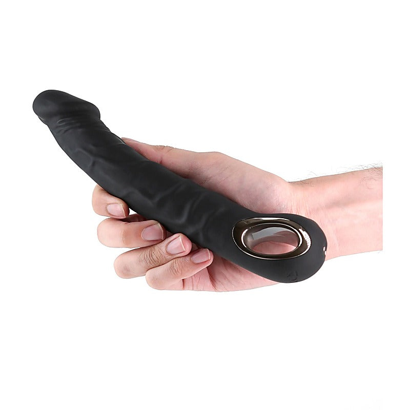 Renegade Rimmer Vibrating Dong with Handle by NS Novelties - Vibrating Dildos