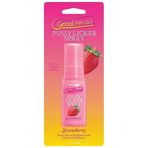 GoodHead Pussy Licker Sex Delay Spray by Doc Johnson - Delay and Excite Sprays