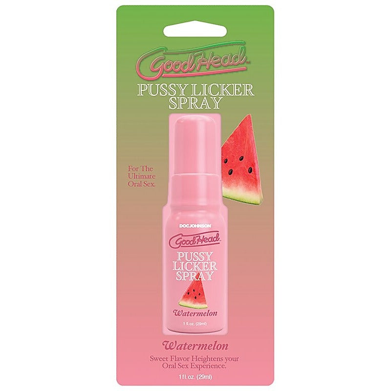 GoodHead Pussy Licker Sex Delay Spray by Doc Johnson - Delay and Excite Sprays