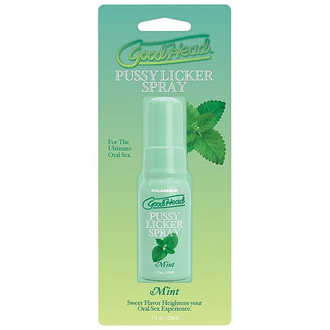 GoodHead Pussy Licker Sex Delay Spray by Doc Johnson - Delay and Excite Sprays
