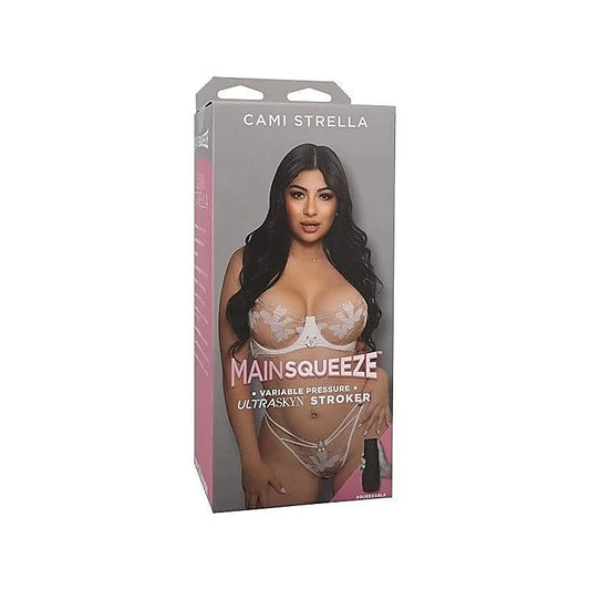 Main Squeeze Cami Strella Realistic Male Stroker Vanilla - Masturbators and Strokers