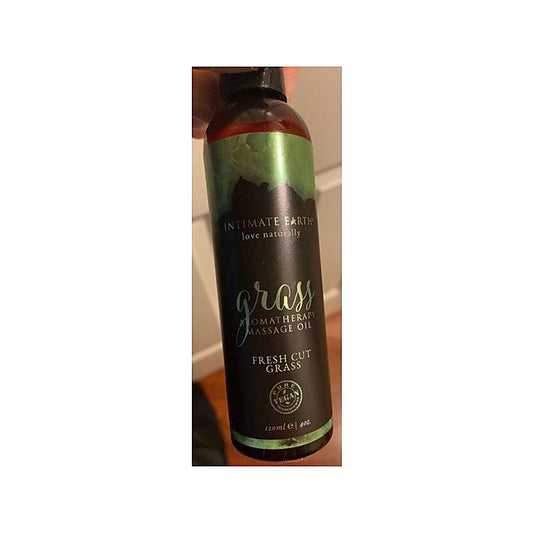 Intimate Earth Grass Massage Oil 120ml - Massage Oils and Lubricants