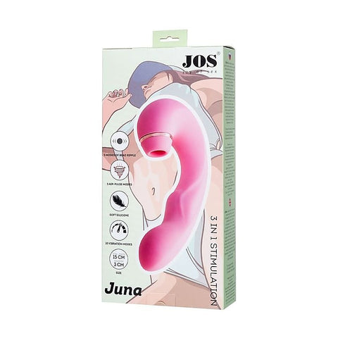 JOS Juna Air Pulse Dual Clitoral Stimulator by ToyFa - Clit Ticklers and Pulsators