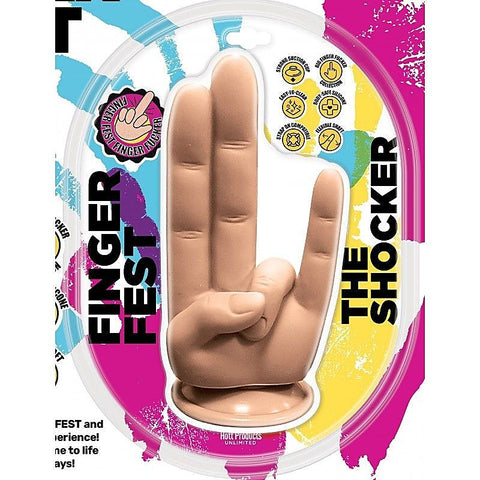 Finger Fest The Shocker Realistic Dildo by Hott Products - Realistic Dildos