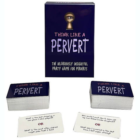 Think Like A Pervert by Kheper Games - Sex Games, Coupons and Tricks