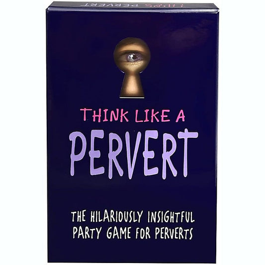 Kheper Think Like A Pervert Adult Card Game - Sex Games, Coupons and Tricks