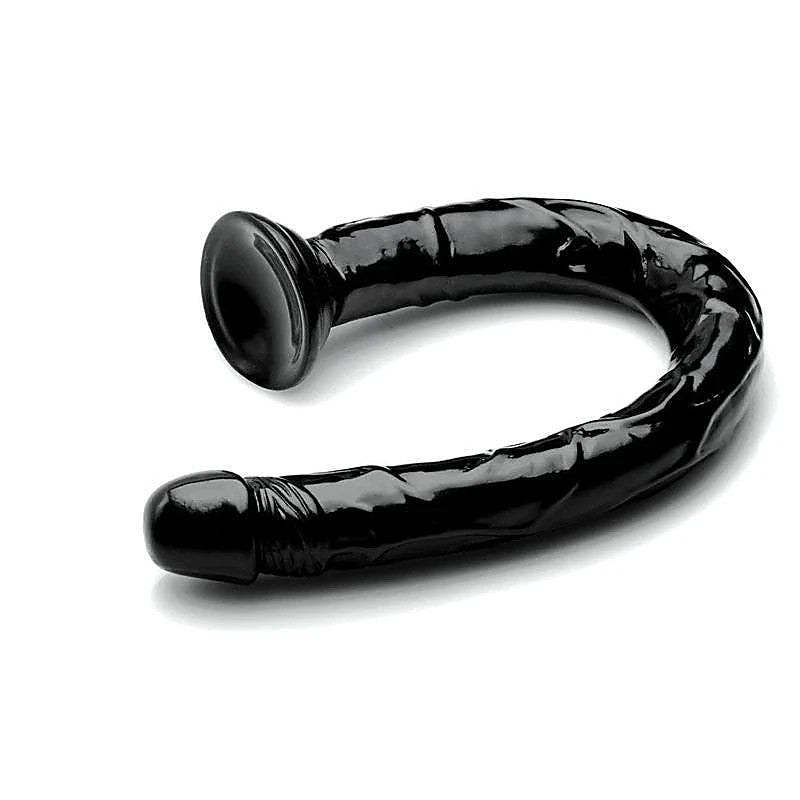 Hosed 19 Inches Suction Cup Realistic Anal Dildo - Anal Dildos