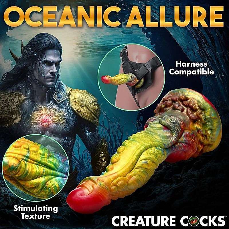 Majestic Merman Fantasy Silicone Dildo by XR Brands - Realistic Dildos
