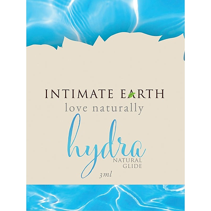 Hydra Natural Glide 3ml by Intimate Earth - Water Based Lubes