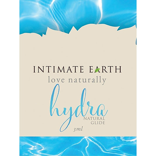 Intimate Earth Hydra Natural Glide 3ml Foil - Water Based Lubes
