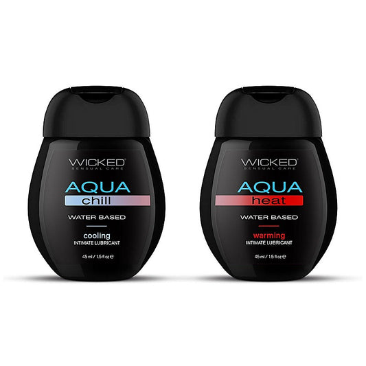 Wicked 2 Pack Water Based Lubricant Sensation Kit 120 ml - Water Based Lubes