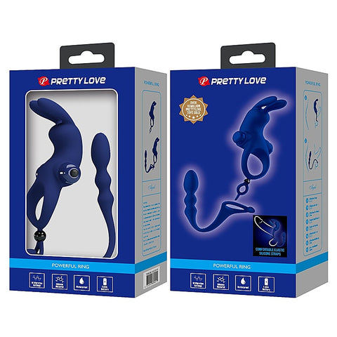 Ayad Powerful Cock Ring Plug by Baile - Vibrating Cock Rings