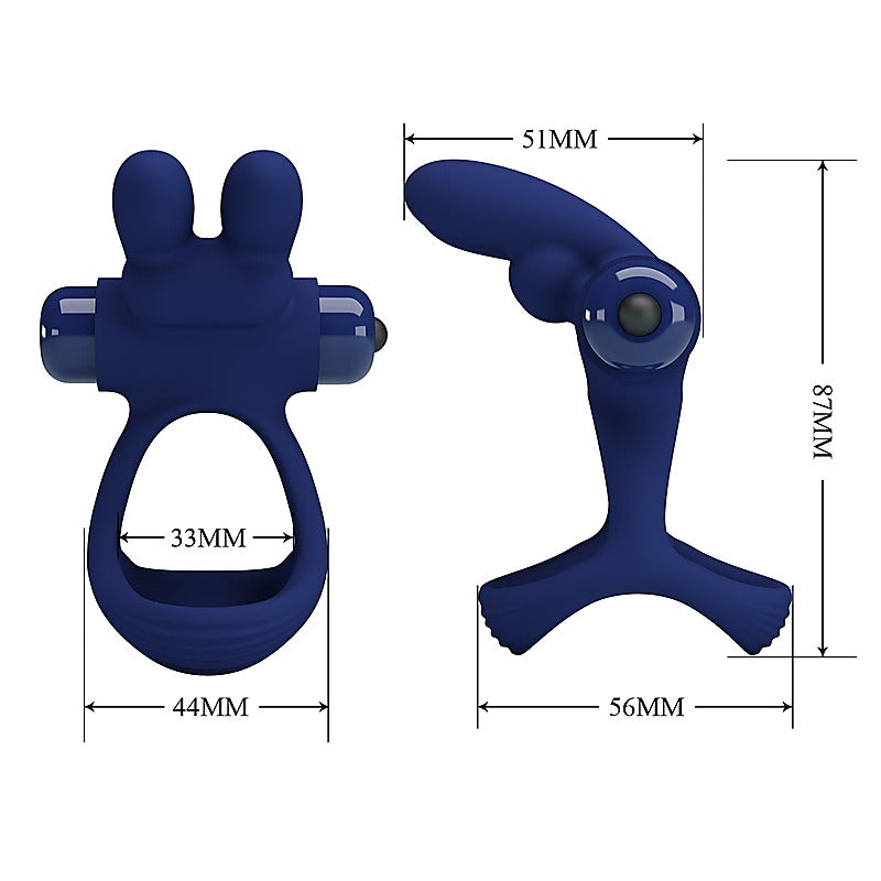Francisco Male Vibrating Penis Ring by Baile - Vibrating Cock Rings
