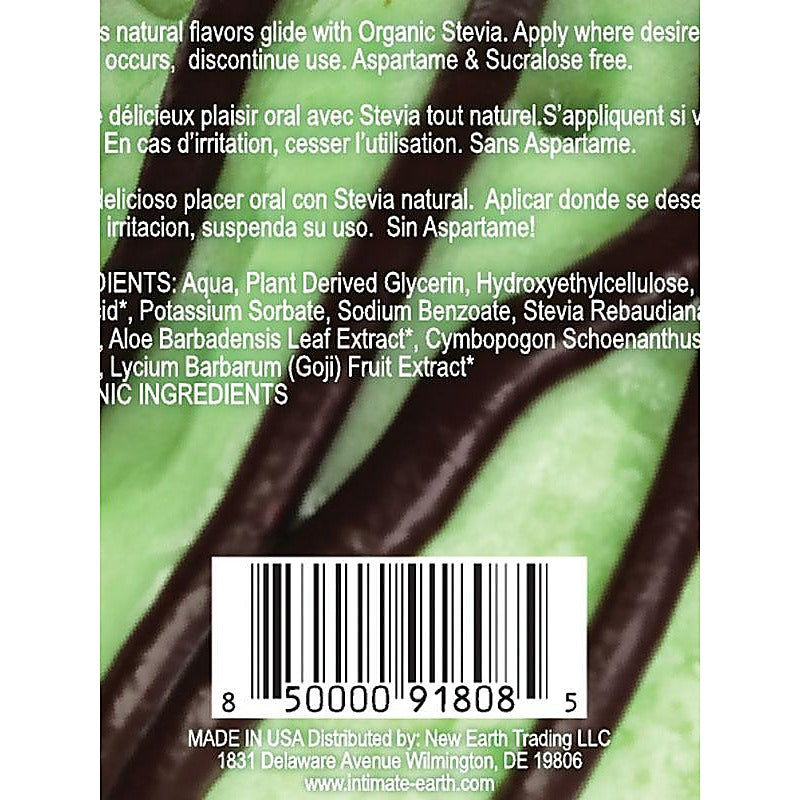 Chocolate Mint Flavored Glide by Intimate Earth - Massage Oils and Lubricants